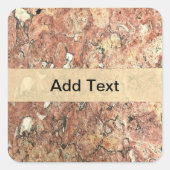 リスボンマーブル スクエアシール (正面)