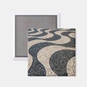 リスボンモザイク，ポルトガル マグネット (正面/裏面)