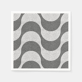 リスボンロッシオポルトガルの石畳カルサダ スタンダードカクテルナプキン