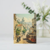 リスボンヴィンテージ ポストカード (スタンド正面)