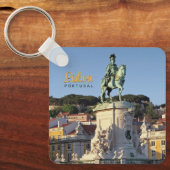 リスボン国王ホセ1世の騎馬像 キーホルダー (正面)