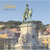 リスボン国王ホセ1世の騎馬像 シール (正面)