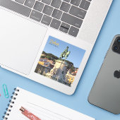 リスボン国王ホセ1世の騎馬像 シール (ノートパソコンとiPhone)