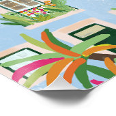 リスボン旅行カラフル ポスター (コーナー)