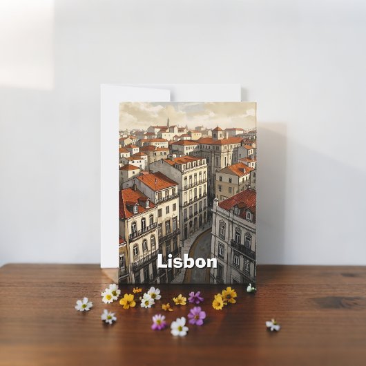 リスボン旅行 ポストカード