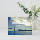 リスボン橋はがき ポストカード (スタンド正面)