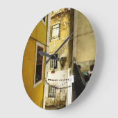 リスボン気分 ラージ壁時計 (傾斜)