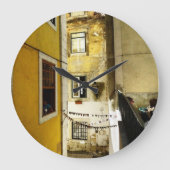 リスボン気分 ラージ壁時計 (正面)