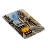 リスボン水彩画 マグネット (右側)