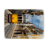 リスボン水彩画 マグネット (横)