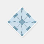 リスボン紙プレート スタンダードカクテルナプキン (角)