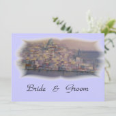 リスボン結婚式招待状 招待状 (スタンド正面)