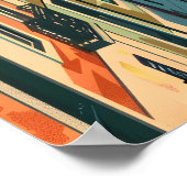 リスボン色：通りのトラム魅力的物語 ポスター (角)