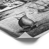 リスボン表示 ポスター (角)