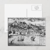 リスボン表示 ポストカード (正面/裏面)