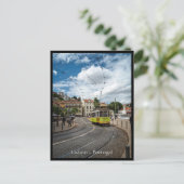 リスボン通りポルトガルハガキ ポストカード (スタンド正面)