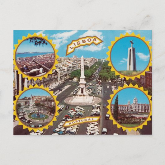 リスボン – はがき (正面)