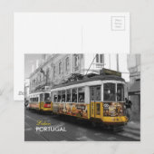 リスボン トラム 28 | エレクトリコ 28 リスボア ポストカード (正面/裏面)