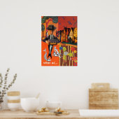 リスボン ポスター (キッチン)