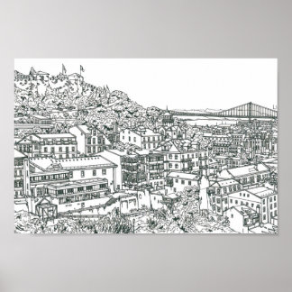 リスボン ポスター