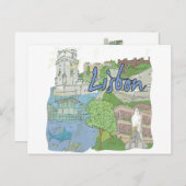 リスボン ポストカード (正面/裏面)