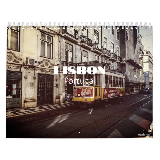 リスボン，ポルトガルのカレンダー カレンダー (カバー)