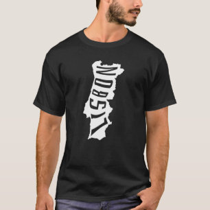 リスボン，ポルトガルの地図の概要 – ヨーロッパ旅行 Tシャツ