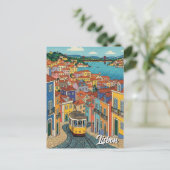リスボン ポルトガル 旅行 ポストカード (スタンド正面)
