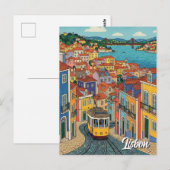 リスボン ポルトガル 旅行 ポストカード (正面/裏面)