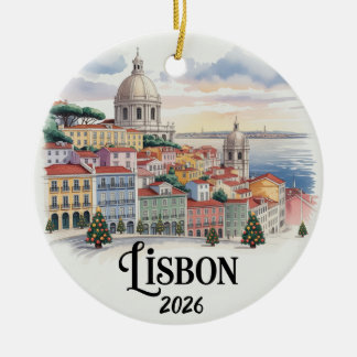 リスボン ポルトガル 2026 クリスマス オーナメント 旅行 ギフト