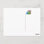 リスボン – ポルトガル.png ポストカード (裏面)