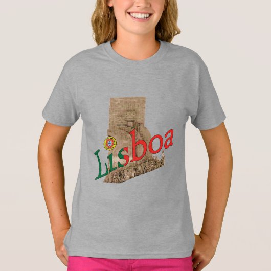 リスボン ポルトガル Tシャツ (正面)