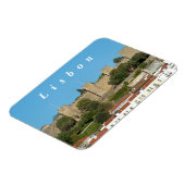 リスボン。聖ジョージ城。 マグネット (左側)