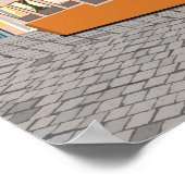 リスボンLIsboaポルトガル旅行ポスターシール ポスター (角)