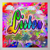 リスボンVistaポスタ表現ー ポスター (正面)