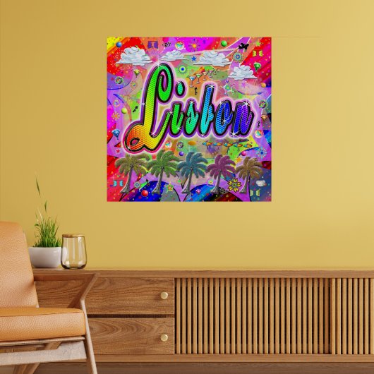 リスボンVistaポスタ表現ー ポスター (リビング2)