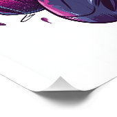 リスポーン準備完了 � 面白いゲーマーの骷髅 ポスター (コーナー)