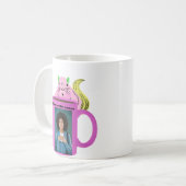 リスユニークル愛好家コーヒーカップ コーヒーマグカップ (正面左)