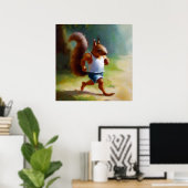 リスランニングル病 ポスター (ホームオフィス)