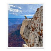 リスレルアットグランドキャニオン国立公園ノースリム フォトプリント            (正面)