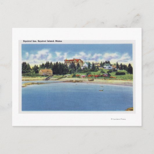 リスレルインオンリス島のビュー ポストカード (正面)