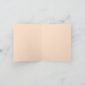 リスレルガーデンサンライズスケッチ空白のカード サンキューカード (内部)