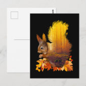 リスレルフォレスト動物愛好家 ポストカード (正面/裏面)