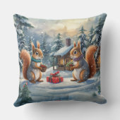 リスレルホリデーデザインバイリッチアメンギル クッション (裏面)