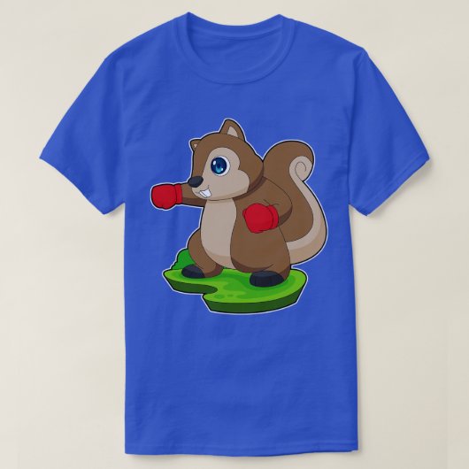 リスレルボクサーボクシング手袋ボクシング Tシャツ (デザイン正面)