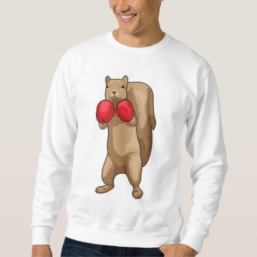 リスレルボクサーボクシング手袋 スウェットシャツ (正面)