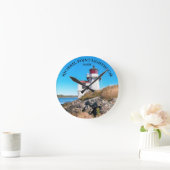 リスレルポイントライトハウス、メイン壁時計 ラウンド壁時計 (ホーム)