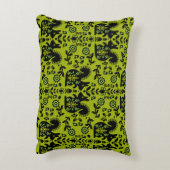 リスレル北欧スカンジナビアフォークアート アクセントクッション (裏面(縦))