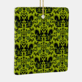 リスレル北欧スカンジナビアフォークアート セラミックオーナメント (右)