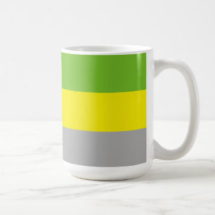 リスロマンティック プライド フラッグ コーヒーマグカップ